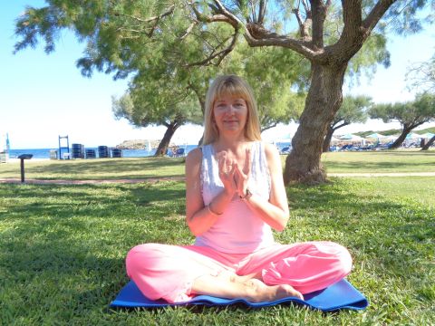 “He perdido la cuenta de las veces que la meditación y el yoga me han salvado la vida", comenta Leppert. Foto cedida por la autora.