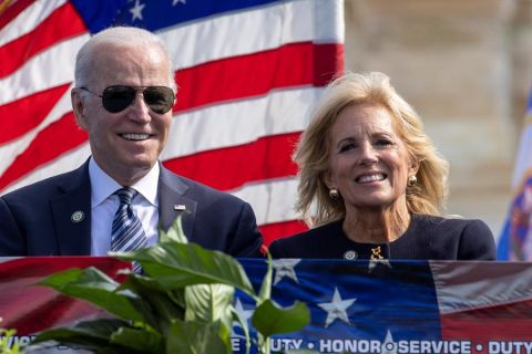  El presidente de Estados Unidos, Joe Biden y su esposa Jill Biden 01 181021