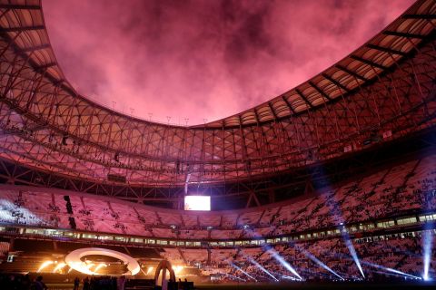 Vista del Estadio de Lusail que acogerá la final del Mundial de Catar 2022. 01 201122