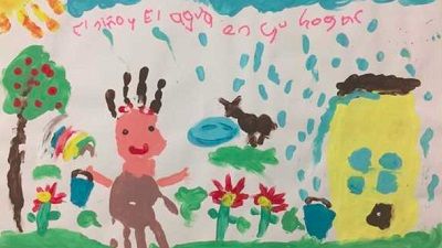 Seleccionan dibujos ganadores del concurso de pintura infantil y juvenil  2018 sobre el cuidado del agua 