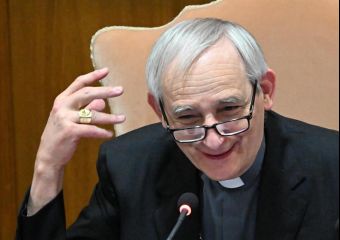 Imagen de archivo del cardenal Matteo Zuppi. EFE/EPA/CLAUDIO PERI 01 050623