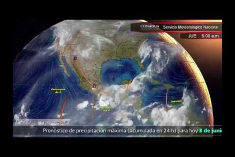Embedded thumbnail for Pronóstico del Tiempo 8 de junio de 2017