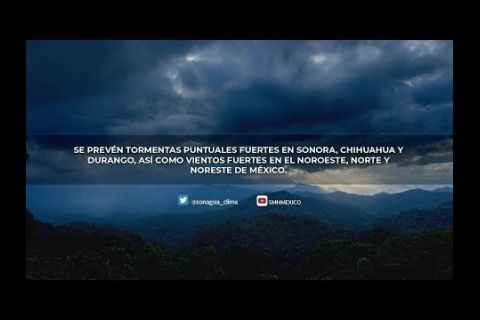 Embedded thumbnail for Pronóstico del Tiempo 12 de diciembre de 2018