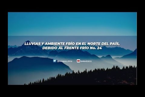 Embedded thumbnail for Pronóstico del Tiempo 7 de enero de 2019