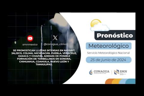 Embedded thumbnail for Pronóstico del Tiempo 25 de junio de 2024