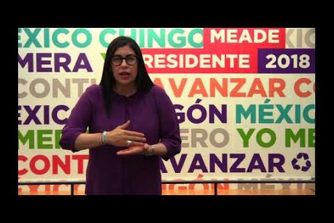 Embedded thumbnail for Frente a la corrupción de Anaya Vanessa Rubio pide se baje de la contienda