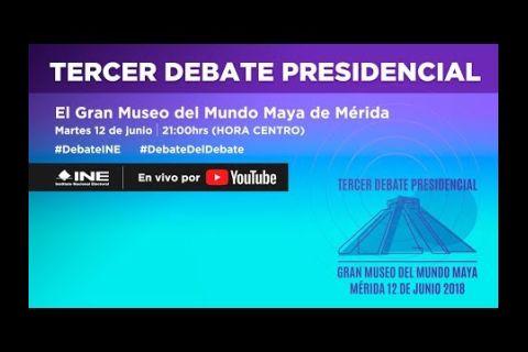 Embedded thumbnail for Tercer Debate Presidencial #Elecciones2018