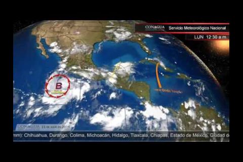 Embedded thumbnail for Pronóstico del Tiempo 11 de julio de 2016