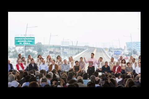 Embedded thumbnail for Entrega del Viaducto Elevado sobre la Autopista México-Veracruz