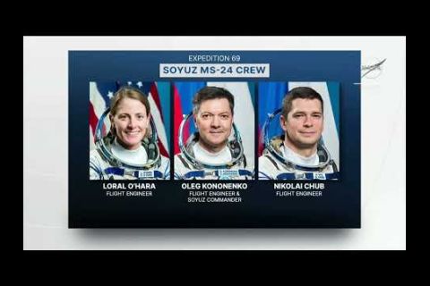 Embedded thumbnail for Rusia lanza la nave Soyuz MS-24 con tres tripulantes a bordo rumbo a la EEI