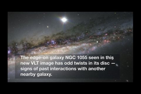 Embedded thumbnail for ESOcast 98 Light: A Galaxy On Edge (4K UHD)