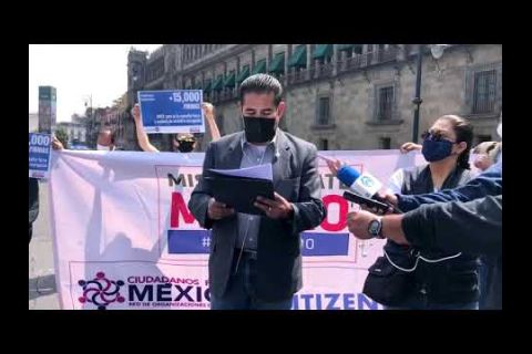 Embedded thumbnail for ONG exigen a López Obrador frenar la &amp;quot;farsa&amp;quot; de la consulta popular