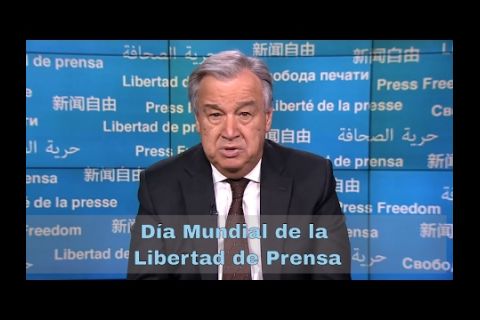 Embedded thumbnail for Guterres: se necesitan líderes que defiendan la libertad de los medios de comunicación
