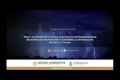 Embedded thumbnail for Pronóstico del Tiempo 25 de octubre de 2021