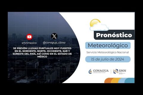 Embedded thumbnail for Pronóstico del Tiempo 5 de julio de 2024