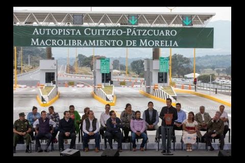 Embedded thumbnail for Entrega de la Autopista Cuitzeo-Pátzcuaro y del Periférico la Piedad