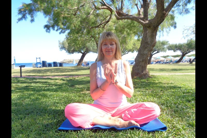 “He perdido la cuenta de las veces que la meditación y el yoga me han salvado la vida", comenta Leppert. Foto cedida por la autora.