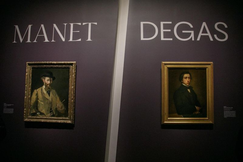 Metropolitan Museum of Art opens Manet/Degas exhibition 01 300923