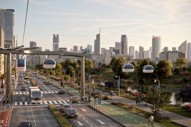 Telecabinas autónomas: lo último en transporte urbano 01050325