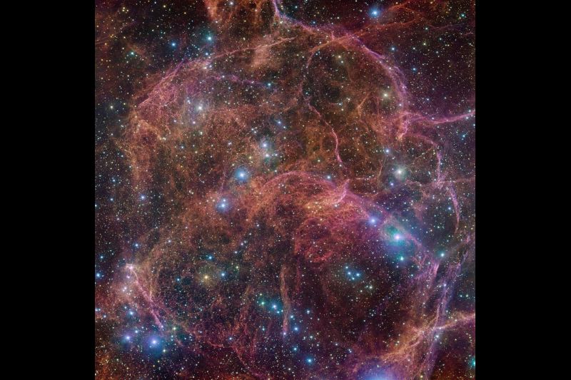 Capturan el "fantasma" de una estrella gigante que explotó hace 11,000 años 01 011122