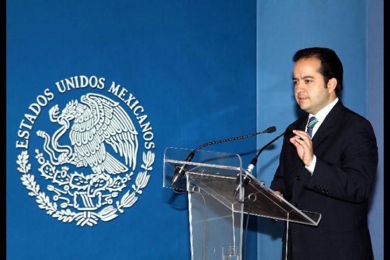El secretario de Gobernación, Alejandro Poiré.