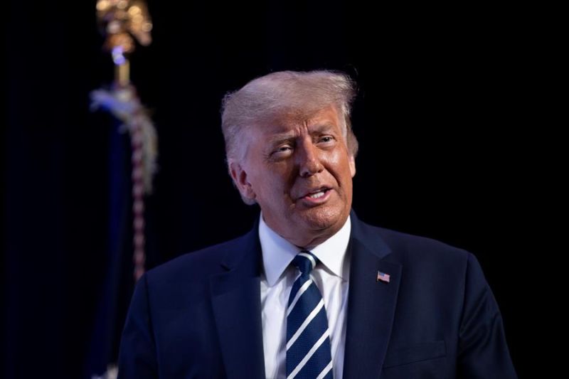 En la imagen, Donald Trump, presidente saliente de EE.UU.