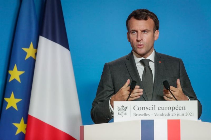 El presidente de Francia, Emmanuel Macron - 250621