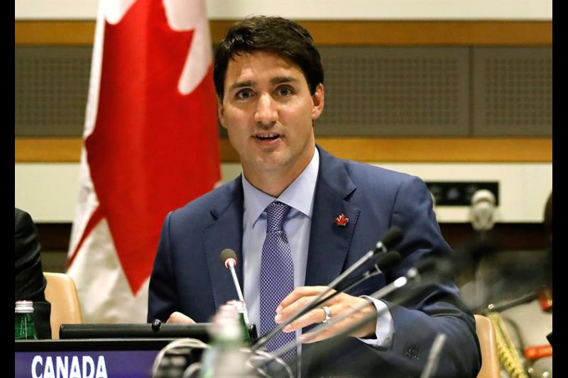Justin Trudeau, primer ministro canadiense
