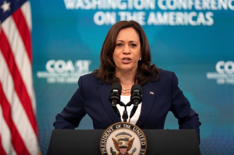 La vicepresidenta de EE.UU., Kamala Harris.