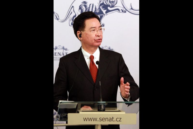 El ministro de Exteriores de Taiwán, Joseph Wu. EFE/EPA/MILAN KAMMERMAYER 01 041023