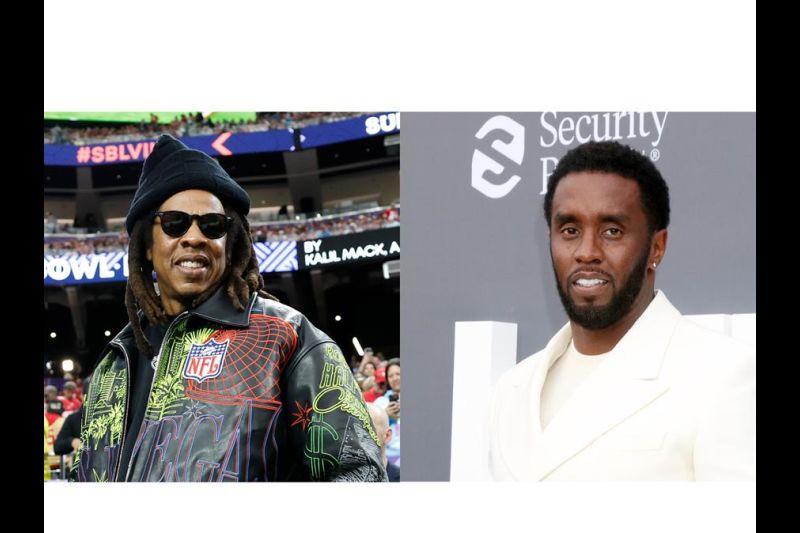 Combo de fotografías de archivo que muestra a los raperos Jay-Z (i) y a Sean 'Diddy' Combs. EFE/ARCHIVO