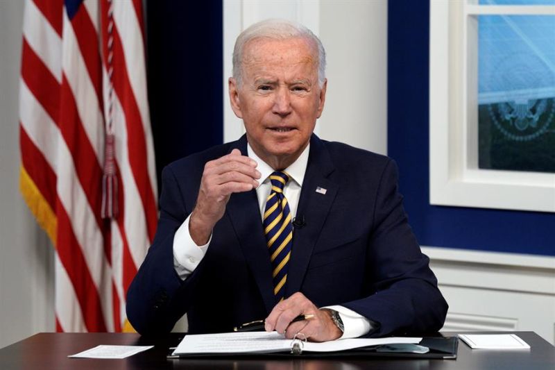 El presidente de EE.UU., Joe Biden, participa en el Foro de Grandes Economías sobre Energía y Clima, organizado por la Casa Blanca, este 17 de septiembre de 2021.