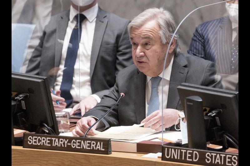 El secretario general de la ONU, António Guterres, en una fotografía de archivo. 01 111022