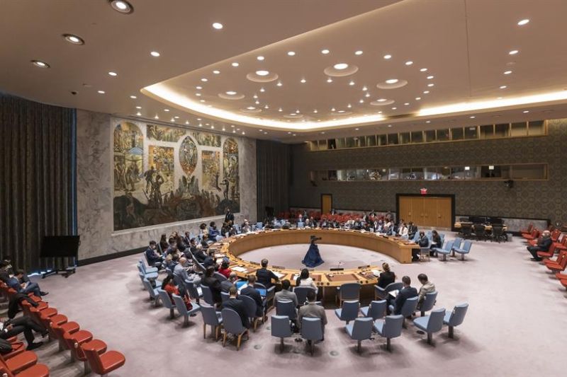 Fotografía de archivo de una sesión del Consejo de Seguridad de la ONU. 01 081222