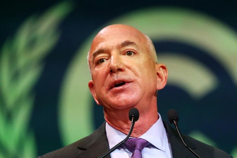 El empresario estadounidense Jeff Bezos, fundador de Blue Origin. EFE/EPA/ROBERT PERRY