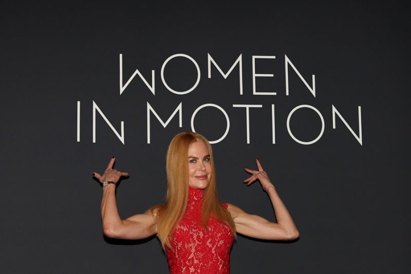 Nicole Kidman asiste al Premio 'Women in Motion' durante el 78º Festival anual de Cine de Cannes, en Cannes, Francia, el 18 de mayo de 2025. EFE/EPA/MOHAMMED BADRA