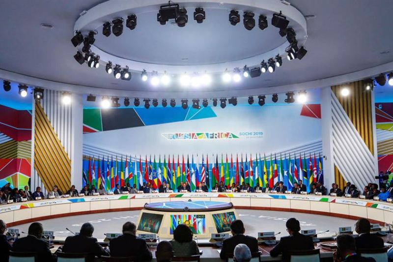 Imagen de archivo de la cumbre África-Rusia de 2019. EFE/EPA/SERGEI CHIRIKOV / POOL 01 260723