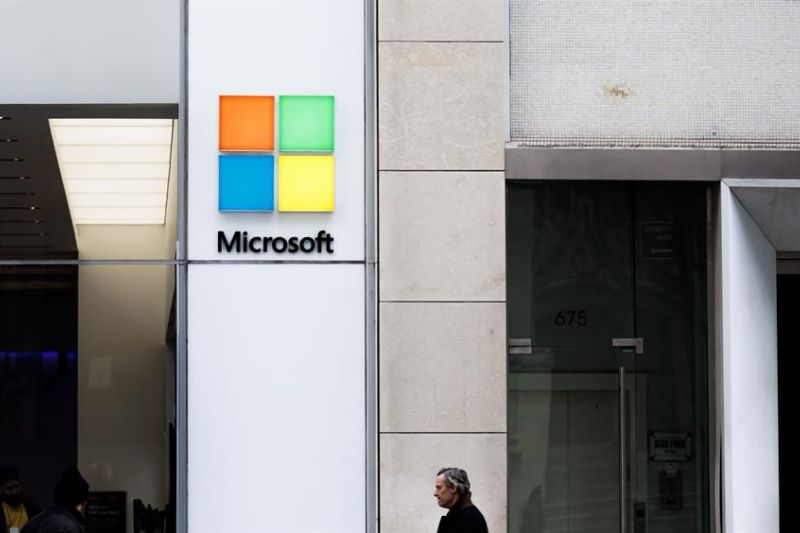 Vista de una tienda de Microsoft, en Nueva York (EE.UU.), en una fotografía de archivo. EFE/Justin Lane