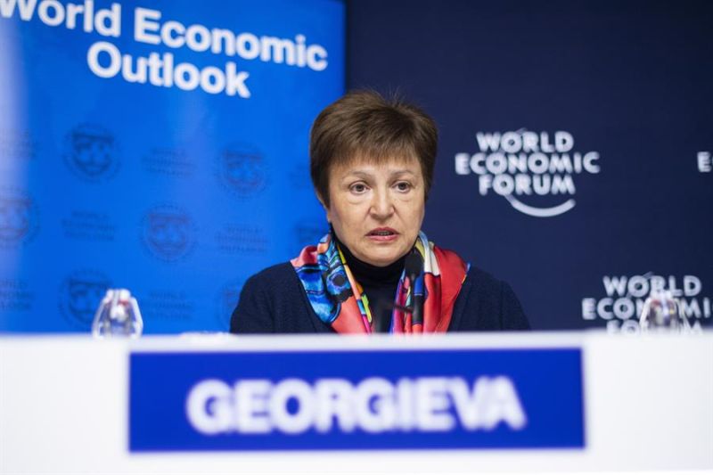 Kristalina Georgieva, la directora del Fondo Monetario Internacional (FMI), en una fotografía de archivo.