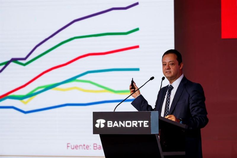 El subsecretario de Hacienda de México, Gabriel Yorio González, interviene en el Foro Estrategia Banorte 2019 que se celebra en Ciudad de México (México). 