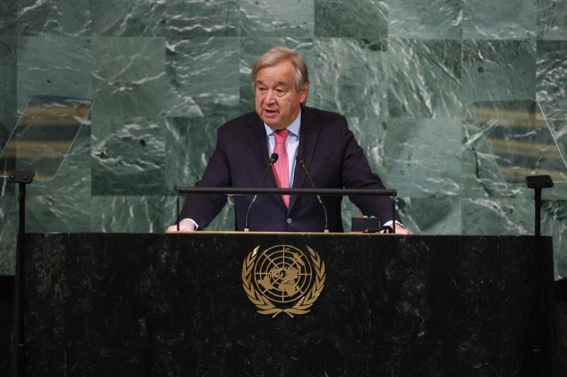 Imagen de archivo del secretario general de Naciones Unidas, Antonio Guterres. 01 211122