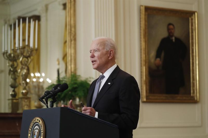En la imagen, Joe Biden, presidente de EE.UU., el 17 de mayo de 2021.