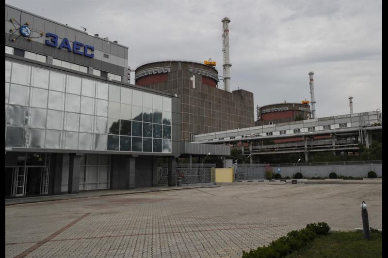 Imagen reciente de la central nuclear de Zaporiyia, en el sur de Ucrania. 01 071122