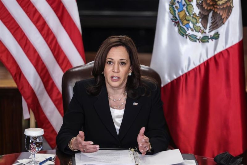 La vicepresidenta de Estados Unidos, Kamala Harris.