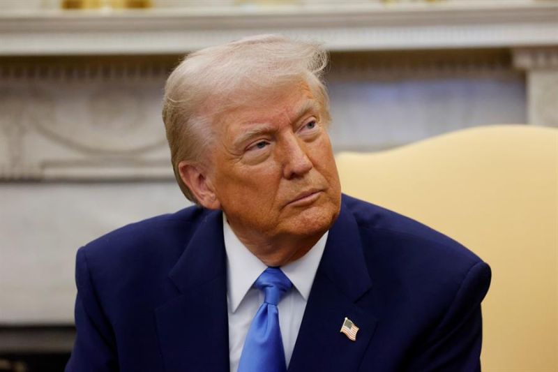 El presidente de EE.UU., Donald Trump. EFE/EPA/LUDOVIC MARIN