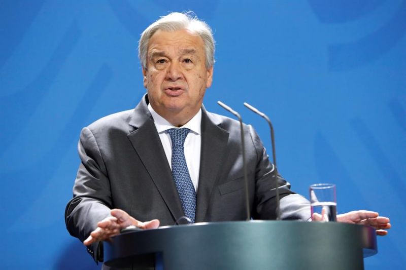 En la imagen, el secretario general de la ONU, António Guterres.