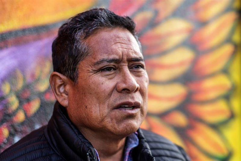 José María García, director del albergue Movimiento Juventud 2000, habla en entrevista con Efe, el 1 de noviembre de 2022, en la ciudad fronteriza de Tijuana, Baja California (México). EFE/ Joebeth Terríquez