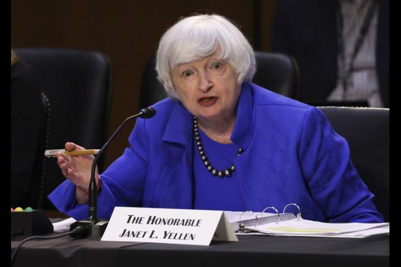 La secretaria del Tesoro de EE.UU., Janet Yellen, en una fotografía de archivo.