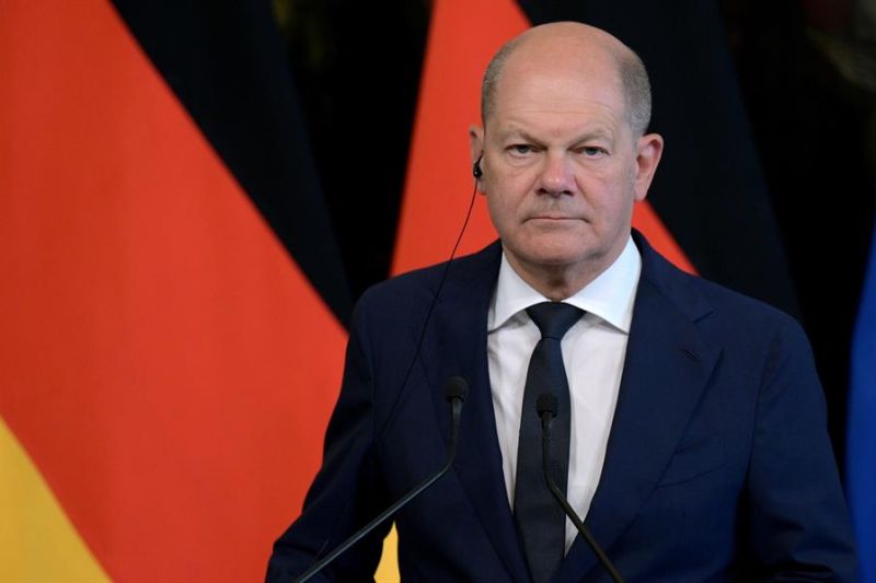 Imagen de archivo del canciller alemán Olaf Scholz. EFE/EPA/ETTORE FERRARI 01 140623