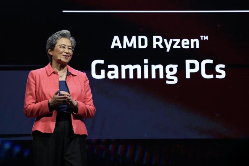 La presidenta y consejera delegada de Advanced Micro Devices (AMD), Lisa Su, presentó este lunes la nueva generación de procesadores de inteligencia artificial (IA) de la compañía. EFE/EPA/RITCHIE B. TONGO